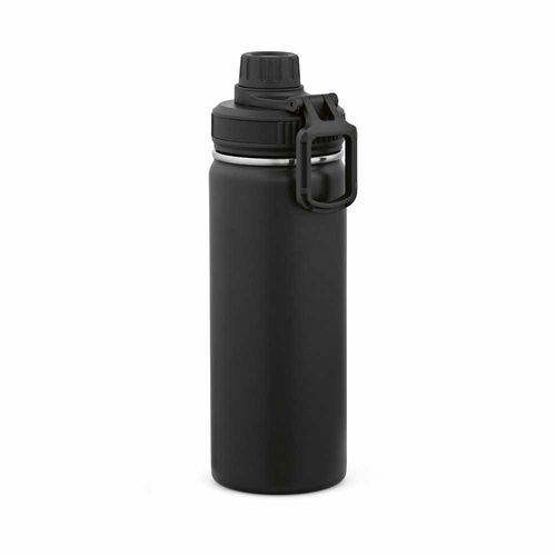 black Botella Salween rSS de 560 ml. De doble pared y doble tapa. Asa