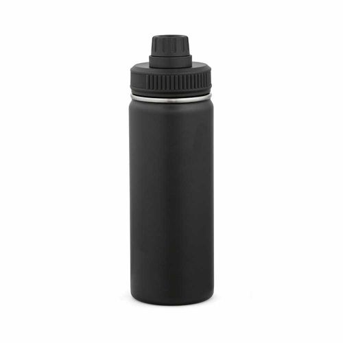 black Botella Salween rSS de 560 ml. De doble pared y doble tapa. Asa