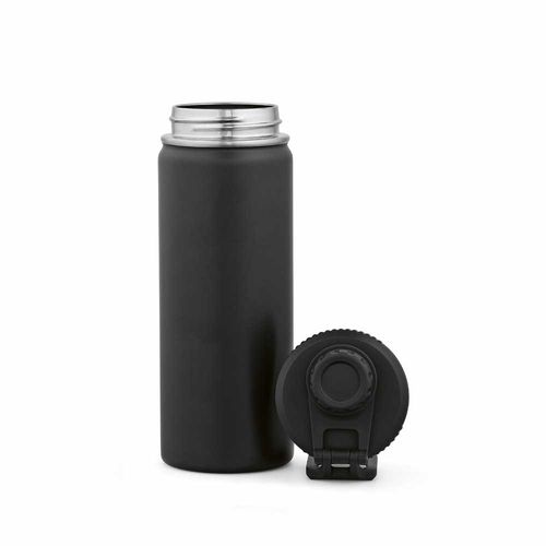black Botella Salween rSS de 560 ml. De doble pared y doble tapa. Asa