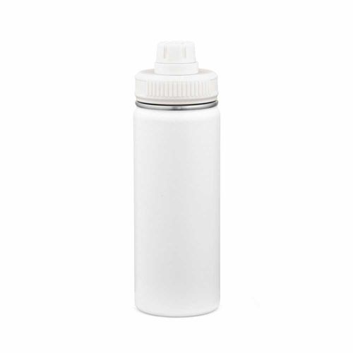 white Botella Salween rSS de 560 ml. De doble pared y doble tapa. Asa
