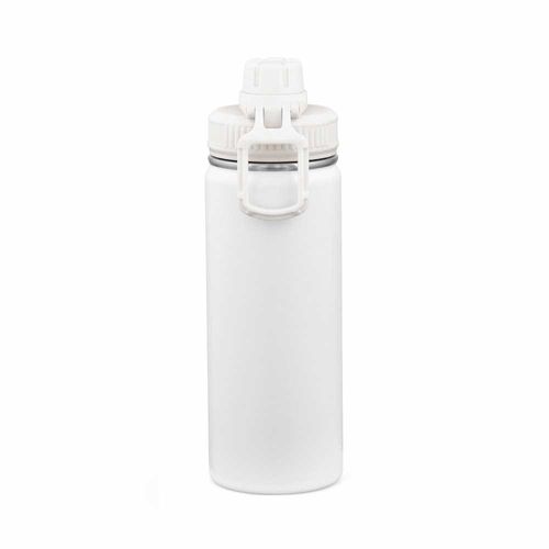 white Botella Salween rSS de 560 ml. De doble pared y doble tapa. Asa