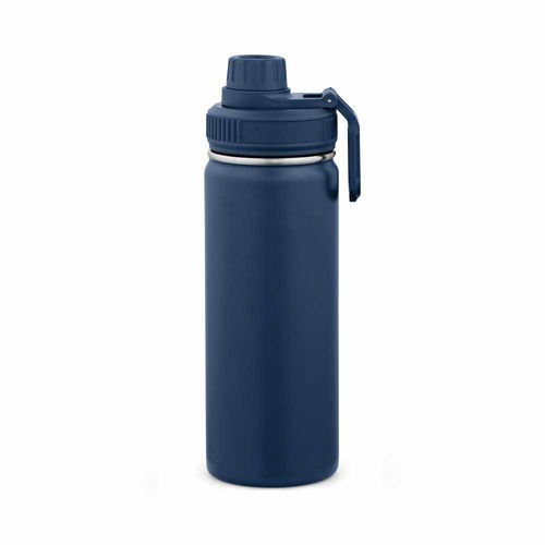 azul marino Botella Salween rSS de 560 ml. De doble pared y doble tapa. Asa
