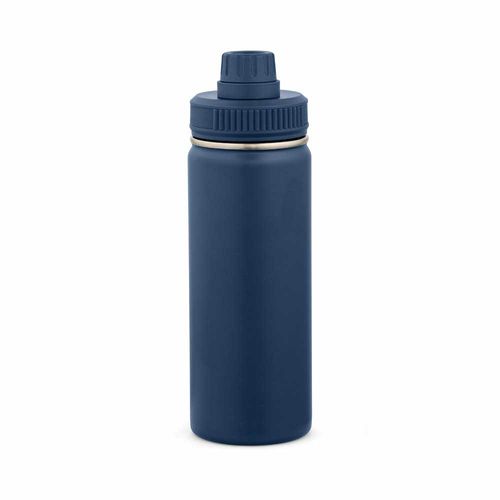 azul marino Botella Salween rSS de 560 ml. De doble pared y doble tapa. Asa