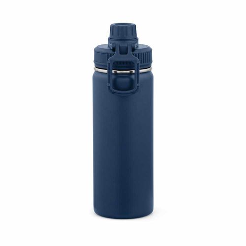 azul marino Botella Salween rSS de 560 ml. De doble pared y doble tapa. Asa