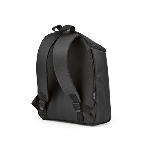 Mochila térmica Brussels de 12l, fabricada en rPET. Doble cremallera