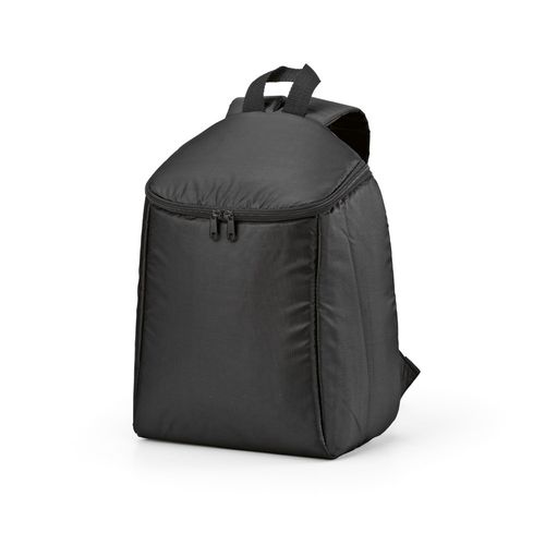 Mochila térmica Brussels de 12l, fabricada en rPET. Doble cremallera