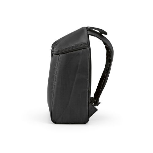 Mochila térmica Brussels de 12l, fabricada en rPET. Doble cremallera