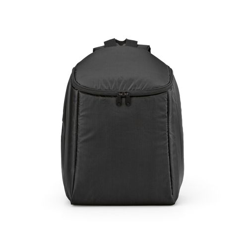 Mochila térmica Brussels de 12l, fabricada en rPET. Doble cremallera