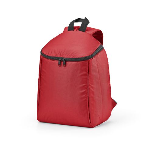 Mochila térmica Brussels de 12l, fabricada en rPET. Doble cremallera