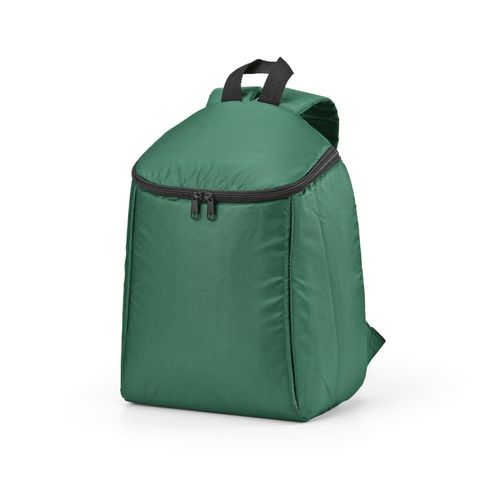 Mochila térmica Brussels de 12l, fabricada en rPET. Doble cremallera