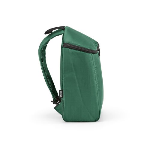 Mochila térmica Brussels de 12l, fabricada en rPET. Doble cremallera