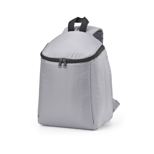 Mochila térmica Brussels de 12l, fabricada en rPET. Doble cremallera