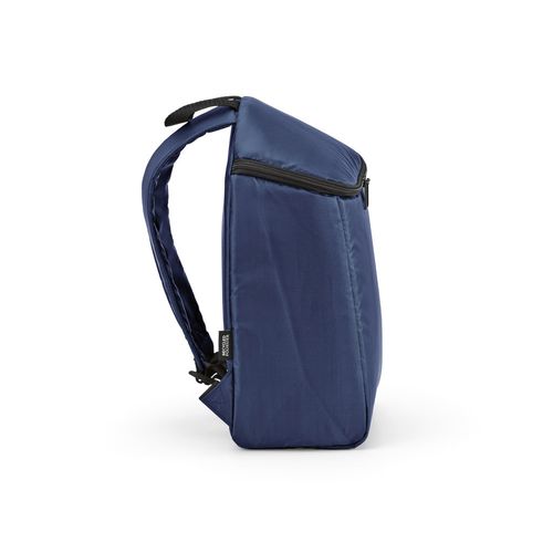 Mochila térmica Brussels de 12l, fabricada en rPET. Doble cremallera