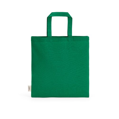 green Bolsa de la compra Aneto de rCotton, 140 g/m². Asas de 30 cm