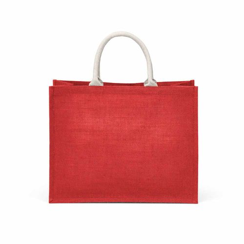 Bolsa de la compra Toubkal de yute y algodón. Asas de 40 cm