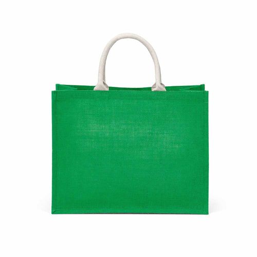 Bolsa de la compra Toubkal de yute y algodón. Asas de 40 cm