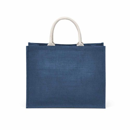 Bolsa de la compra Toubkal de yute y algodón. Asas de 40 cm