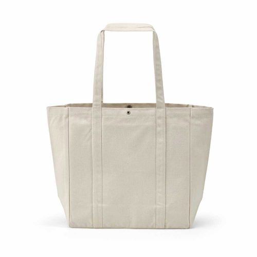 Bolsa de la compra Damavand, algodón rCotton de 360 g/m². Cierre con botones a presión