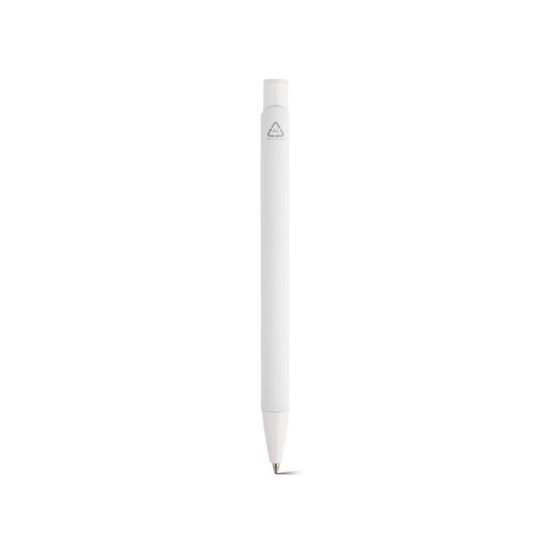 white Bolígrafo Proust de aluminio. Azul, 0,7 km, tinta Dokumental®