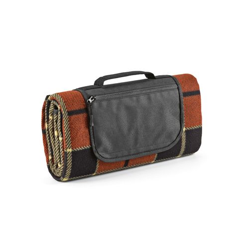 red Manta Siza de rPET. Manta plegable para picnic