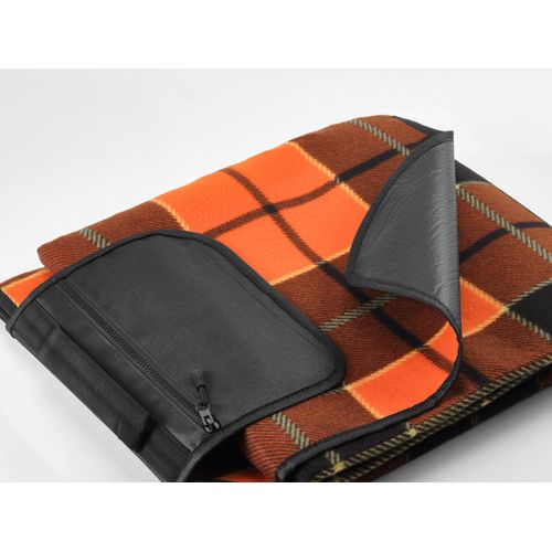 red Manta Siza de rPET. Manta plegable para picnic