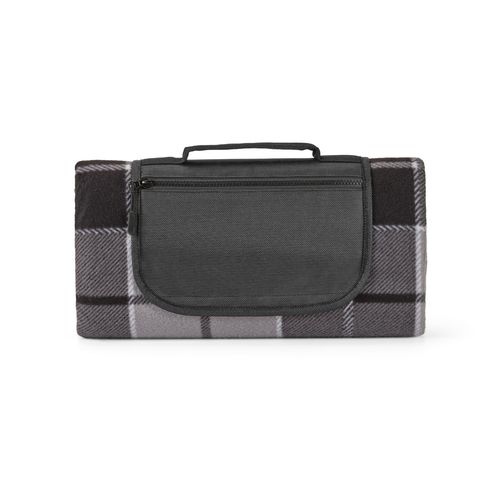 gray Manta Siza de rPET. Manta plegable para picnic