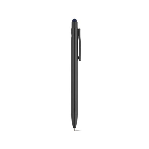 azul marino Bolígrafo Twain de aluminio. Azul, 0,5 km, tinta Dokumental®