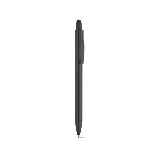azul marino Bolígrafo Twain de aluminio. Azul, 0,5 km, tinta Dokumental®