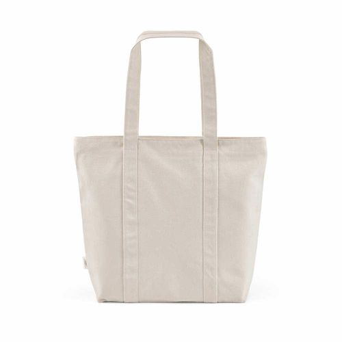 natural Bolsa de la compra Illimani, algodón rCotton de 360 g/m². Asas de 65 cm