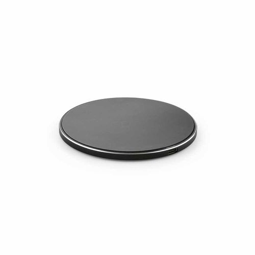Cargador inalámbrico Meitner de aluminio. 15 W. Puerto USB-C