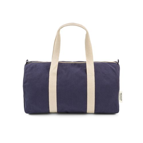 azul marino Bolsa de gimnasio Zurich de 30l, de rCotton y rPET. 330 g/m²