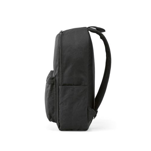 black Mochila London de 12 litros, de PET. Capacidad para un portátil de 15,6