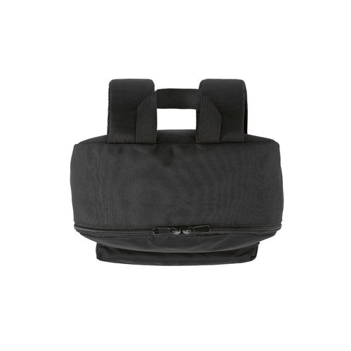 black Mochila London de 12 litros, de PET. Capacidad para un portátil de 15,6