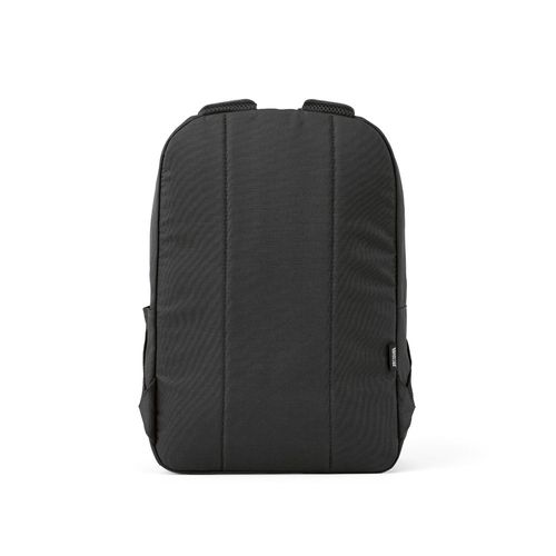black Mochila London de 12 litros, de PET. Capacidad para un portátil de 15,6