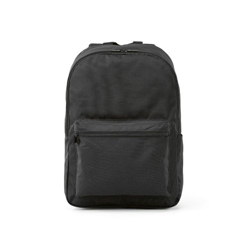 black Mochila London de 12 litros, de PET. Capacidad para un portátil de 15,6