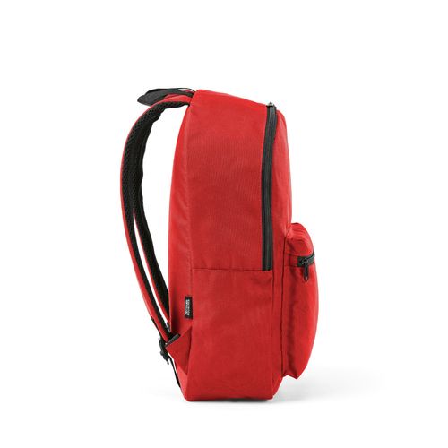 red Mochila London de 12 litros, de PET. Capacidad para un portátil de 15,6