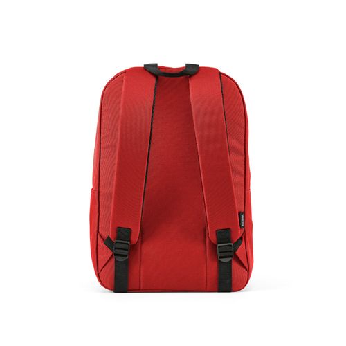 red Mochila London de 12 litros, de PET. Capacidad para un portátil de 15,6