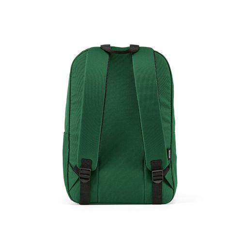 green Mochila London de 12 litros, de PET. Capacidad para un portátil de 15,6