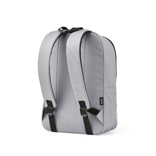 gray Mochila London de 12 litros, de PET. Capacidad para un portátil de 15,6