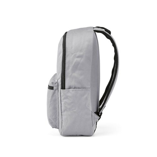 gray Mochila London de 12 litros, de PET. Capacidad para un portátil de 15,6