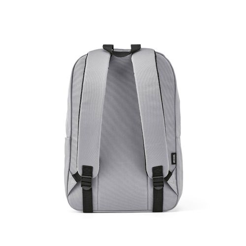 gray Mochila London de 12 litros, de PET. Capacidad para un portátil de 15,6