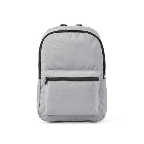 gray Mochila London de 12 litros, de PET. Capacidad para un portátil de 15,6