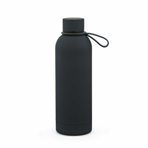 black Botella Hudson rSS de 540 ml. De doble pared y a prueba de fugas. Acabado de goma
