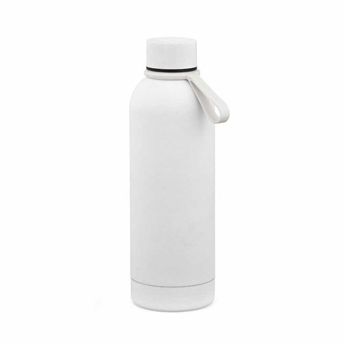 Botella Hudson rSS de 540 ml. De doble pared y a prueba de fugas. Acabado de goma