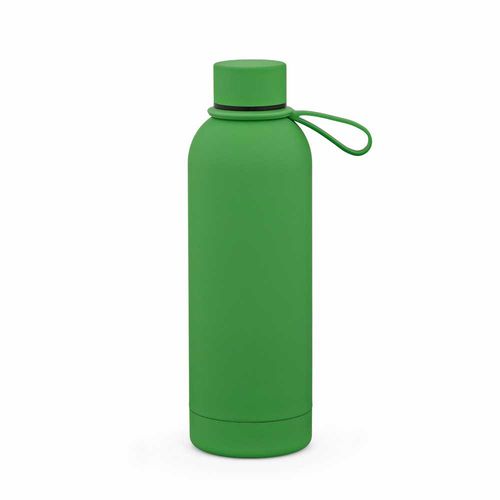 green Botella Hudson rSS de 540 ml. De doble pared y a prueba de fugas. Acabado de goma