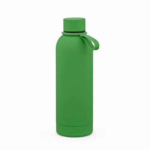 green Botella Hudson rSS de 540 ml. De doble pared y a prueba de fugas. Acabado de goma