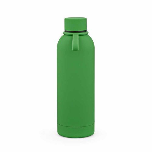 green Botella Hudson rSS de 540 ml. De doble pared y a prueba de fugas. Acabado de goma