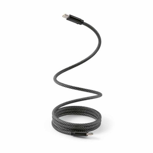 Cable de carga magnético Curie. 1 m, de USB-C a USB-C. Carga rápida de 60 W
