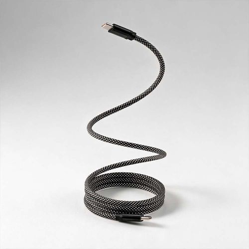 Cable de carga magnético Curie. 1 m, de USB-C a USB-C. Carga rápida de 60 W