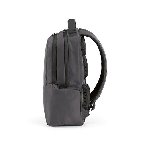 gris oscuro Mochila Chicago de 20 litros de rPET. Capacidad para un portátil de 17